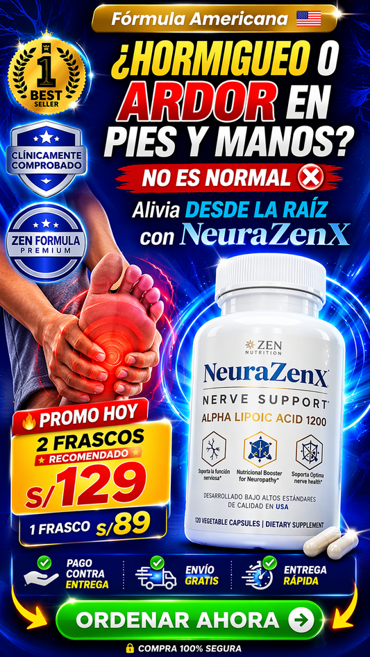 Sientes hormigueo, ardor o adormecimiento en manos o pies?