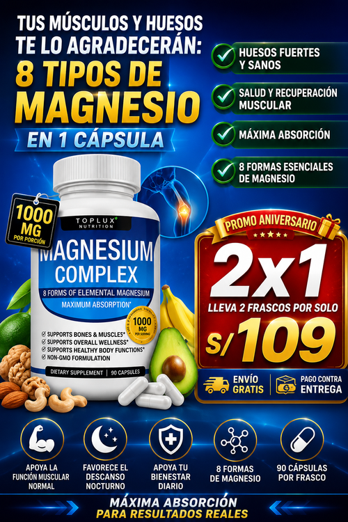 🔥 MagniFlex – Magnesium Complex